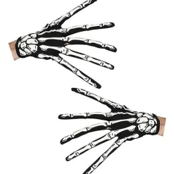 Women's Party Delights Women's<Creepy Skeleton Gloves - Adult