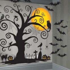 Party Delights Cut Outs & Scene Setters<Creepy Tree Scene Kit - 1.7M (32Pk)