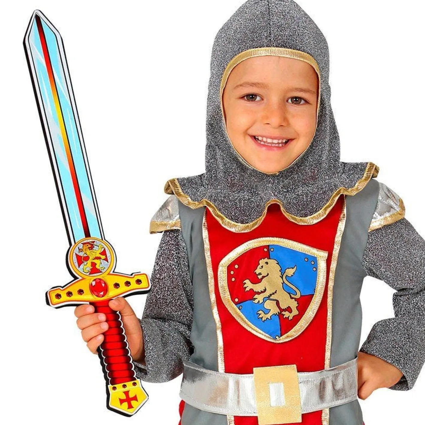 Crusader Eva Sword - 52Cm<Party Delights Discount