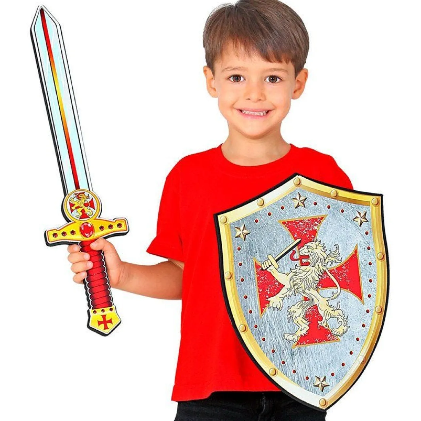 Crusader Sword & Shield - 52Cm<Party Delights Best