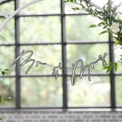 Customisable Mr & Mrs Paper Bunting - 2M<Party Delights