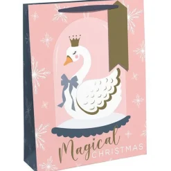 Party Delights Gift Wrapping<Cute Swan Extra Large Gift Bag - 45.5Cm X 33Cm
