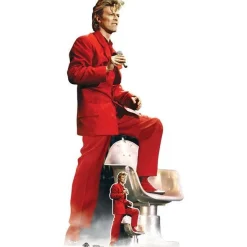 D Bowie Cardboard Cutout - 176Cm X 83Cm<Party Delights Discount