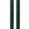 Party Delights Tableware<Dark Green Ribbed Candles (2Pk)