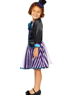 Kids' Party Delights Kids'<Dark Mad Hatter Girl - Child And Teen Costume