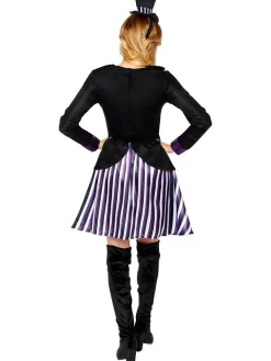Women's Party Delights Women's<Dark Mad Miss Hatter - Adult Costume