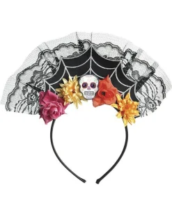 Women's Party Delights Women's<Day Of The Dead Fan Headband