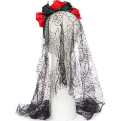 Day Of The Dead Headband Veil<Party Delights New