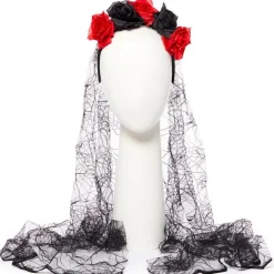 Women's Party Delights Women's<Day Of The Dead Headband Veil