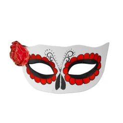Day Of The Dead Masquerade Mask<Party Delights Clearance