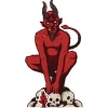 Devil Cardboard Cutout - 153Cm X 83Cm<Party Delights Online