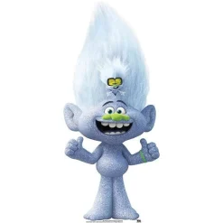 Diamond Guy And Tiny Trolls World Tour Cardboard Cutout - 91Cm X 41Cm<Party Delights New