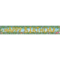 Dinosaur Adventure Paper Banners - 1M (3Pk)<Party Delights Sale