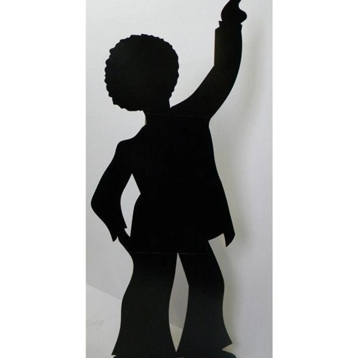 Disco Dancer Male Silhouette Cardboard Cutout - 185Cm X 80Cm<Party Delights Best