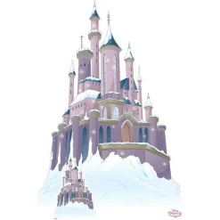 Disney Castle Winter Cardboard Cutout - 133Cm X 92Cm<Party Delights Clearance