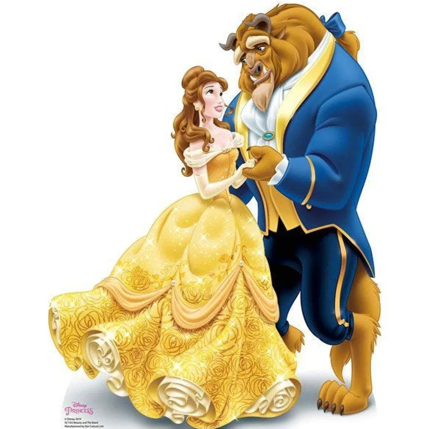 Disney Princess Belle Beauty & The Beast Cardboard Cutout - 78Cm X 61Cm<Party Delights Outlet