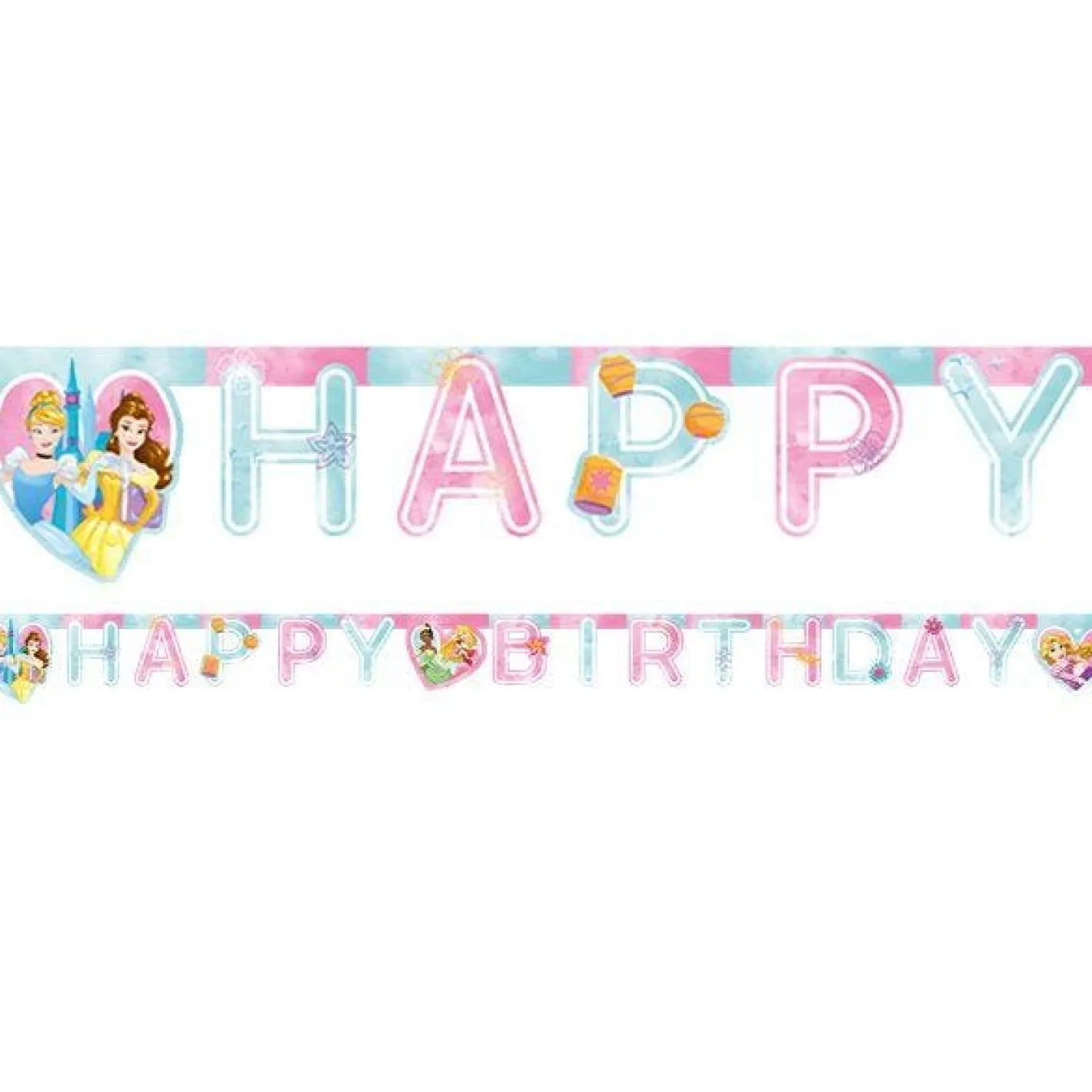 Disney Princess Live Your Story Letter Banner - 2M<Party Delights Best