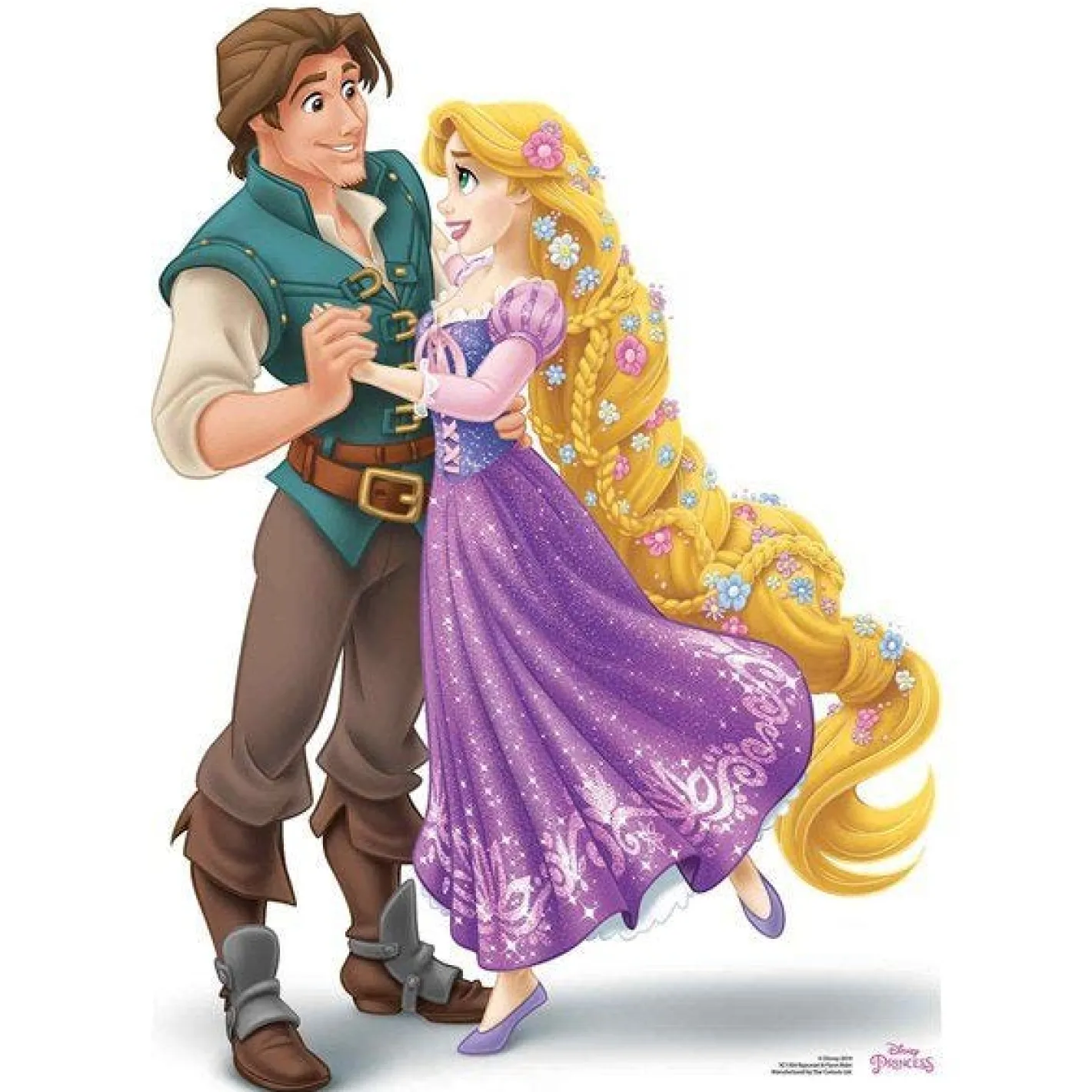 Disney Rapunzel & Flynn Rider Cardboard Cutout - 83Cm X 61Cm<Party Delights Discount