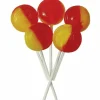Dobsons Rhubarb And Custard Lollipops - 1.755Kg - Individually Wrapped (80Pk)<Party Delights Clearance