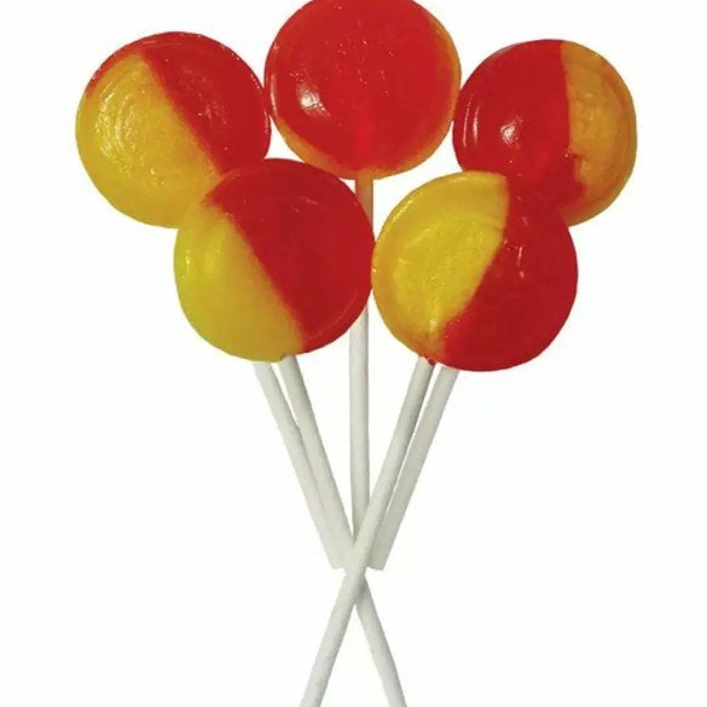 Dobsons Rhubarb And Custard Lollipops - 1.755Kg - Individually Wrapped (80Pk)<Party Delights Clearance