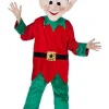 Men's Party Delights Men's<Elf Mascot - Adult Costume
