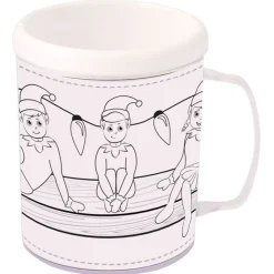 Party Delights Stocking Fillers<Elfin Around Colouring Mug