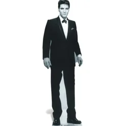 Elvis Tuxedo Cardboard Cutout - 178Cm X 55Cm<Party Delights Hot
