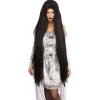 Women's Party Delights Women's<Extra Long Black Wig - 100Cm