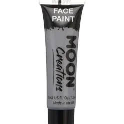 Face Paint Tube - Grey 12Ml<Party Delights Outlet