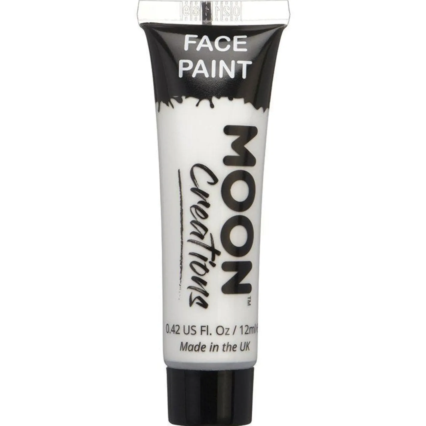 Face Paint Tube - White 12Ml<Party Delights