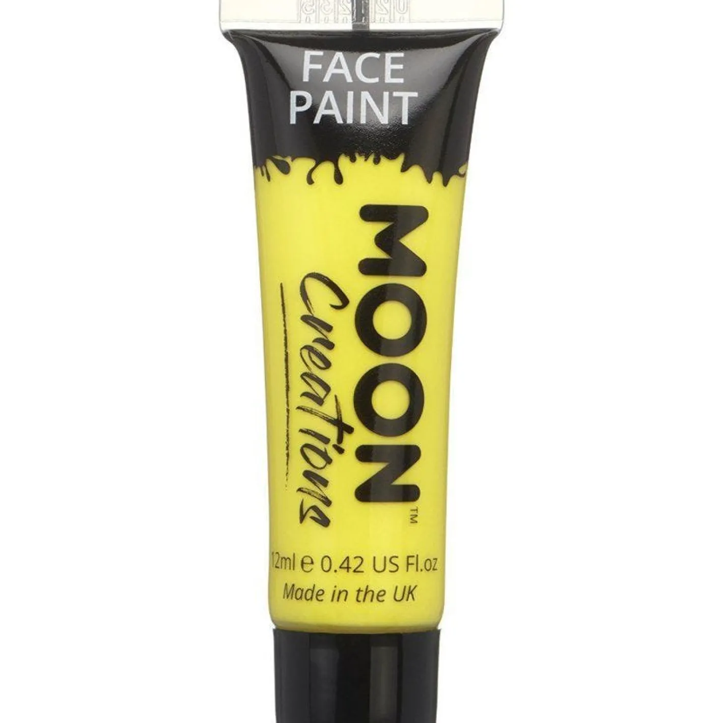 Face Paint Tube - Yellow 12Ml<Party Delights Hot