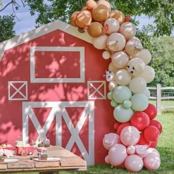 Farm Friends Balloon Arch - 70 Balloons<Party Delights Discount