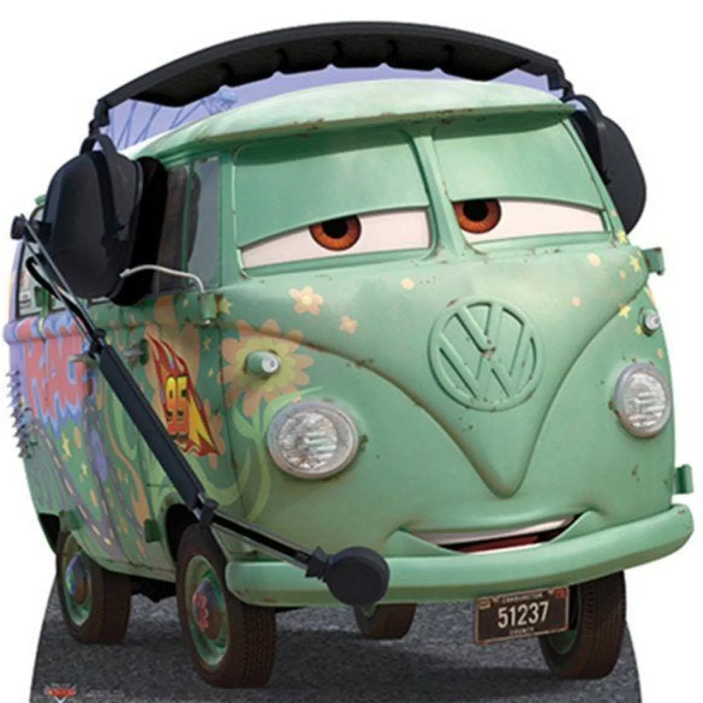 Fillmore Disney Cars Cardboard Cutout - 98Cm X 95Cm<Party Delights Outlet