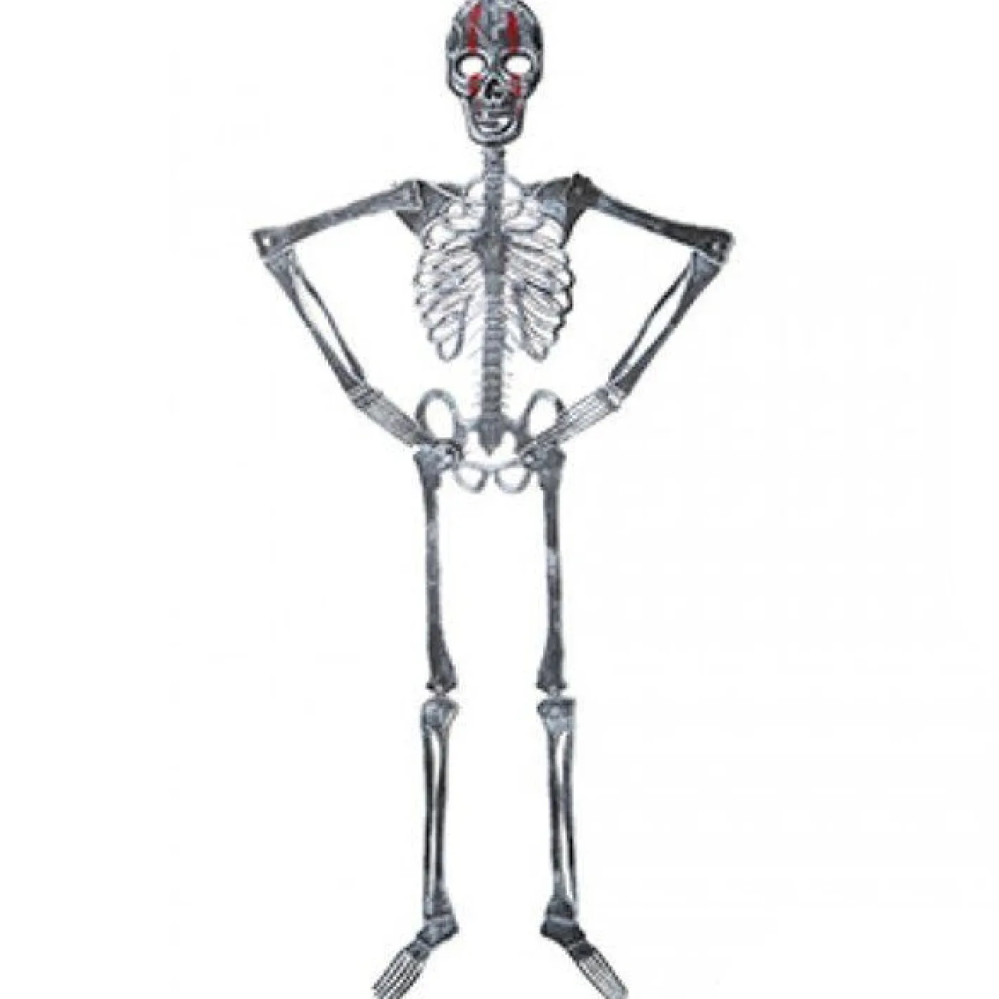 Party Delights Hanging Decorations<Flat Hanging Skeleton - 115Cm