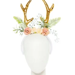 Floral Reindeer Tiara<Party Delights Discount