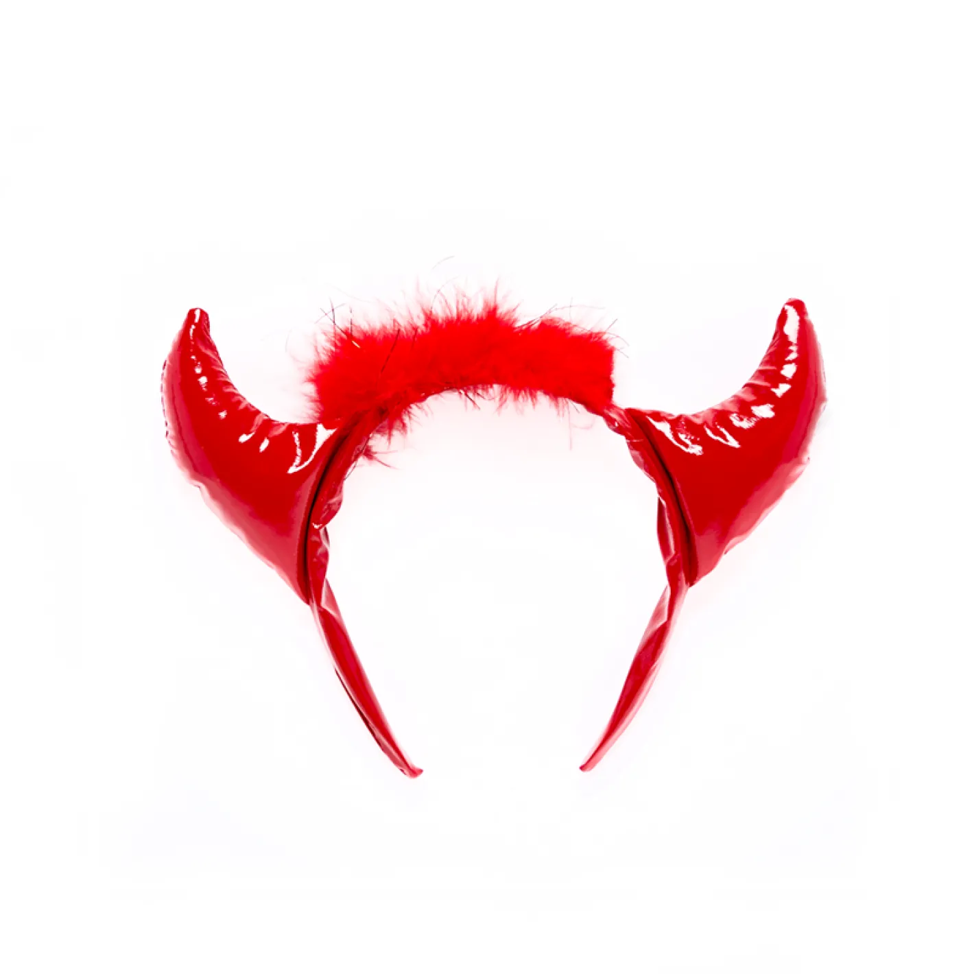 Fluffy Devil Horns Headband<Party Delights New