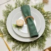 Party Delights Tableware<Foliage Christmas Plate Mats - 40Cm (4Pk)