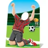 Football Stand In Photo Prop - 117Cm<Party Delights New
