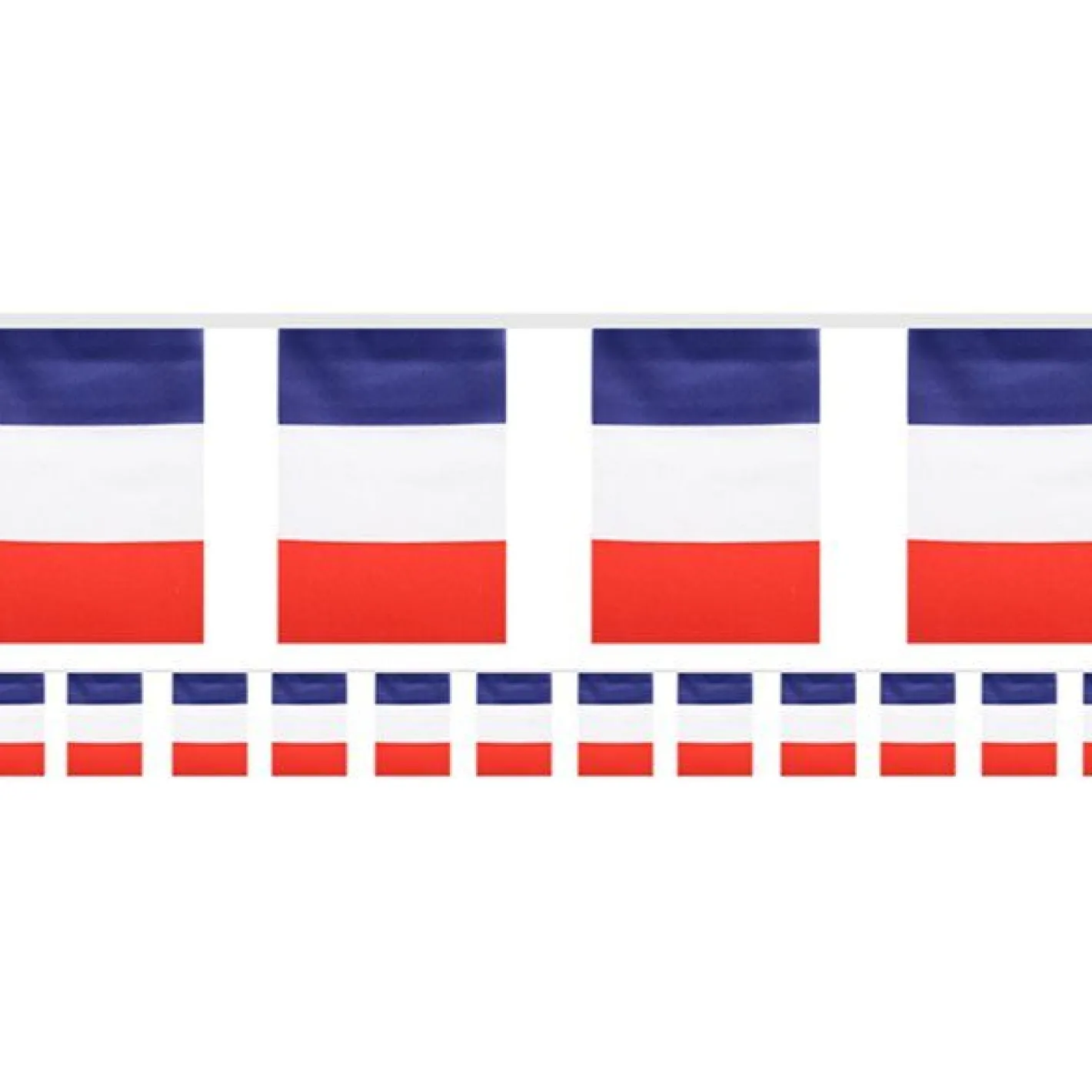 French Flag Polyester Bunting - 6M<Party Delights Best