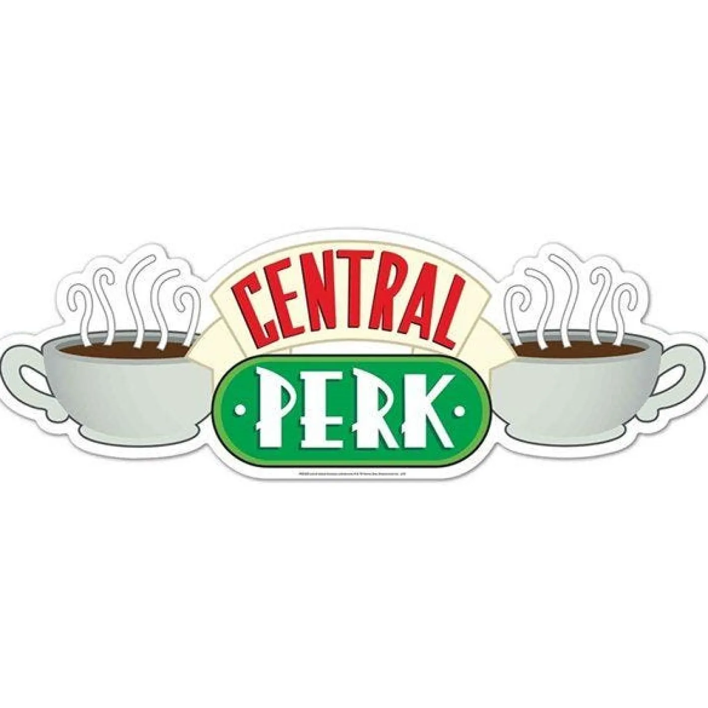 Friends Central Perk Wall Mounted Cardboard Cutout - 93Cm X 32Cm<Party Delights New