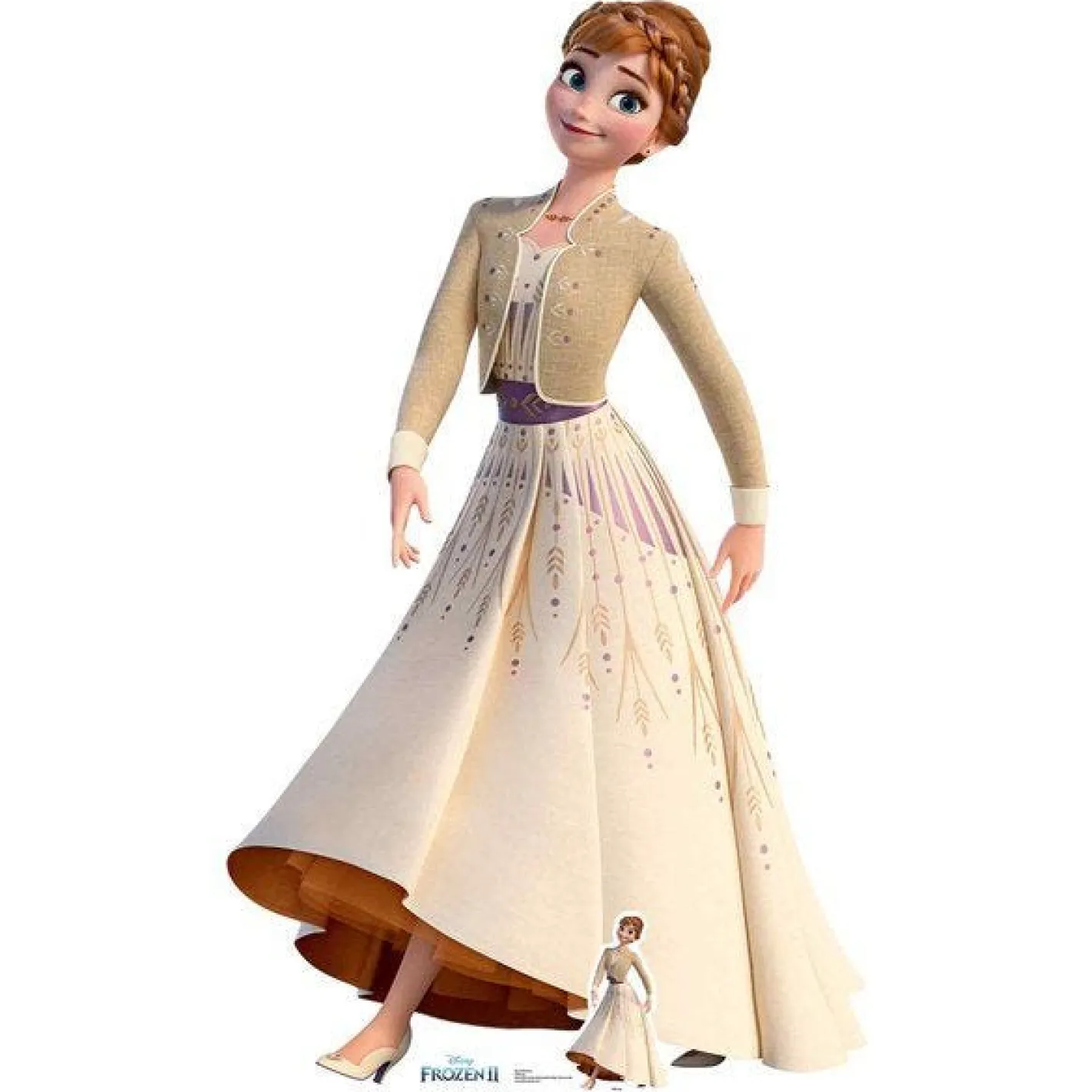 Frozen Anna Cardboard Cutout - 164Cm X 94Cm<Party Delights Clearance