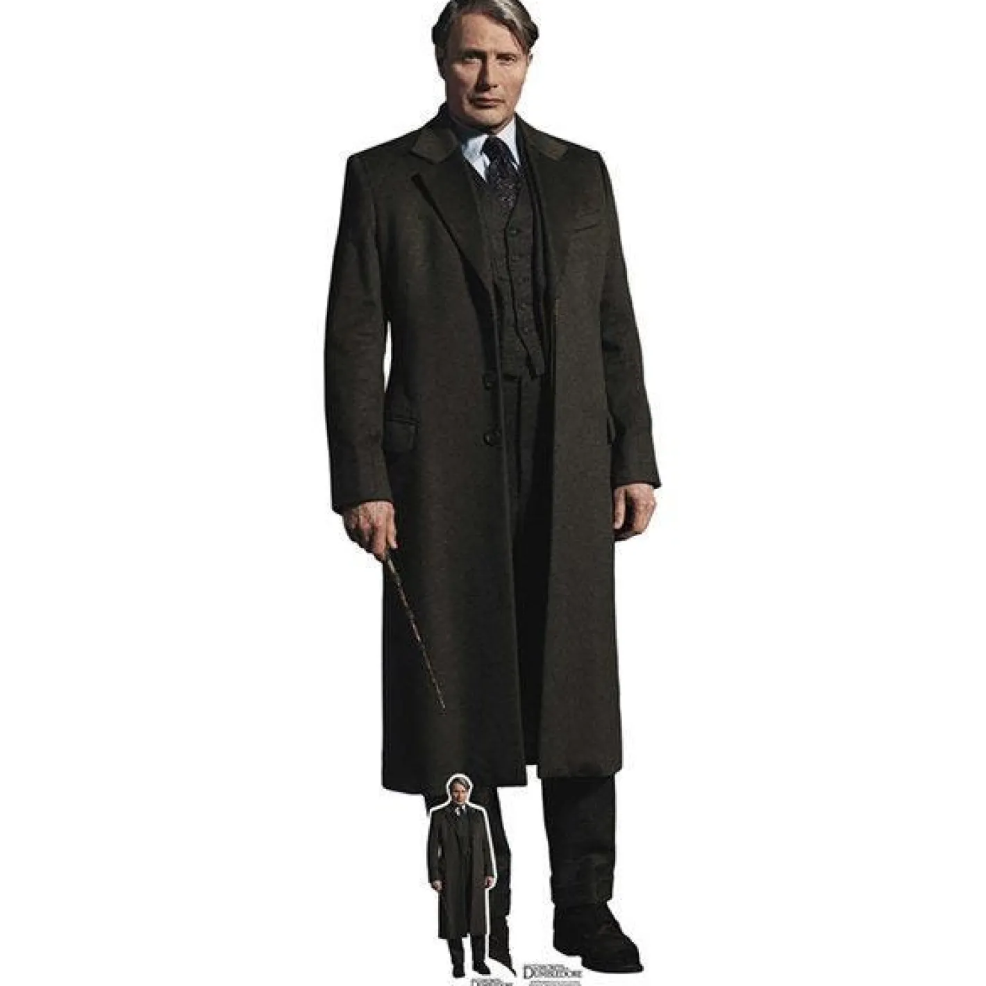 Gellert Grindelwald (Mads Mikkelsen) The Secrets Of Dumbledore Cardboard Cutout - 184Cm X 61Cm<Party Delights New