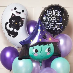 Party Delights Balloons<Ghost & Kitty Cuties Balloon - 19" Foil