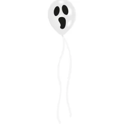 Party Delights Balloons<Ghost Balloons With Streamers - 11" Latex (3Pk)
