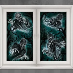 Party Delights Window & Door Decorations<Ghost Silhouettes Window Decoration - 1.65M