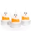 Party Delights Lights<Ghost Tea Light Candles - 5Cm (3Pk)