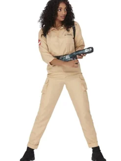 Women's Party Delights Women's<Ghostbusters Jumpsuit - Adult Costume