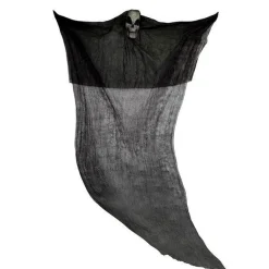 Party Delights Props<Giant Hanging Ghost - Black 5M