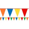 Giant Multi Coloured Plastic Bunting - 36M<Party Delights Clearance
