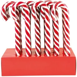 Giant Red & White Candy Canes - 100G<Party Delights Outlet
